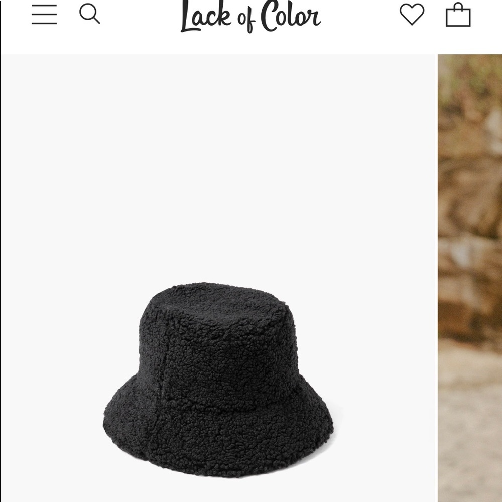 Teddy bucket hat